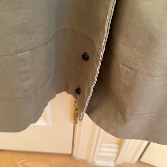 ERMANNO SCERVINO PARKA WITHREAL MINK FUR